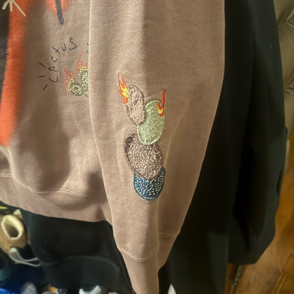 Air Jordan x Travis Scott Hoodie 2022 “Archaeo Brown” - Picture 6 of 8